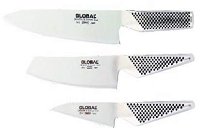 Global G-257 Messerset 3-teilig G-2, GS-3 und GS-7
