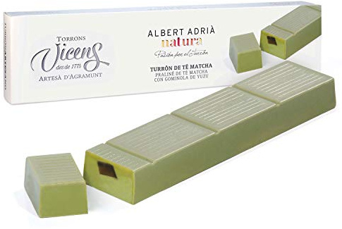 Turrón de Te Matcha Albert Adrià Natura 300gr