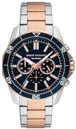 Armani Exchange Men's Chronograph Two-Tone Stainless Steel Watch (Model: AX1965)
