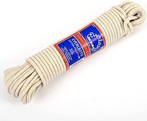 EVERLASTO - Polea de algodón Natural, Ver descripción, 30 x 4 x 5 cm
