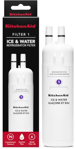 KitchenAid KAD1RXD1 Wasserfilter für Eiskühlschrank, 1-KAD1RXD1, Einzelpack, Kunststoff, Violett