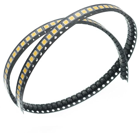 50pcs Weiß Ultra helle SMD -LEDs Oberflächenmontage -LEDs Dioden -Chip für Fahrzeuganzeige (Armaturenbrett) Beleuchtung, DJ -Geräte