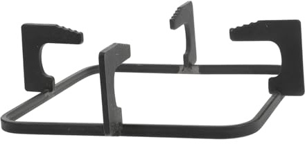 Gatuida Gas Stove Rack Cast Iron Sturdy Support Bracket Easy to Install and Clean Practical Kitchen Accessory for Safe Cooking and Pan Stability