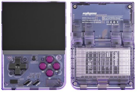 Mini Plus, console di gioco portatile retrò, 64 G, con oltre 6000 giochi classici, schermo IPS da 3,5 pollici, sistema Linux, console per videogiochi arcade retrò, per bambini e adulti