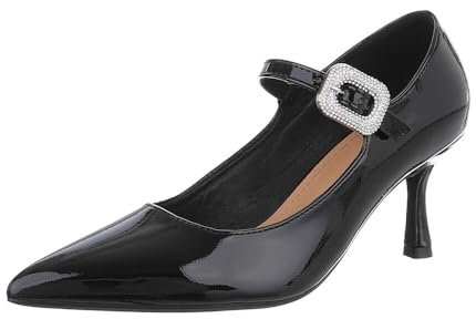 Ital Design Damenschuhe Pumps Schnür- & Riemchenpumps, GG-88-39-, Kunstleder, Schwarz, Gr. 41