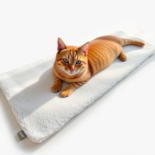 Självvärmande kattfilt för fönsterbrädan