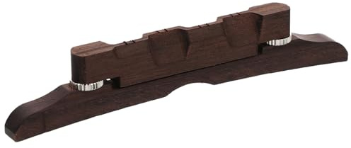 Milisten Mandolinenbrücke für Mandoline Reparatur mit Einfacher Installation Ersatz Mandolinensteg als Mandolinenzubehör für Musikinstrumente Zufällige Farbe