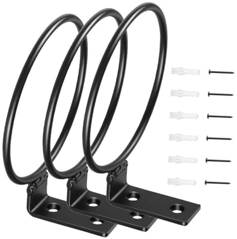 Happyyami Metall Blumentopfhalter Wandhalterung Robust Und Stabil Für Balkon Garten Innenbereich Platzsparend Und Einfache Montage