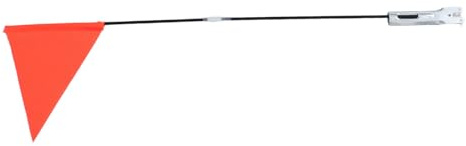 Toyvian Fahnenmast Aus Fiberglas Für Kinderfahrrad Sicherheitsfahne Mit Stabiler Stange Warnflagge Für Outdoor-Sport Robustes Und Wetterfestes Design