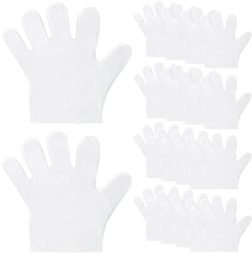 DAGLLGEW 20Pcs Pet Glove Wipes for Dogs, Cleaning and Deodorizing Pet Glove Wipes Non-Woven Fabric Puppy Essentials for Dogs & Cats for Cats Dog Bath Gloves