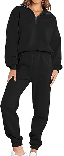 SCBFDI Pantaloni Donna Tuta, Tuta Donna Cotone Sportiva da Ginnastica Leopardato Intera Elegante Set Completi Fitness Slim Fit Tute Nero 2XL