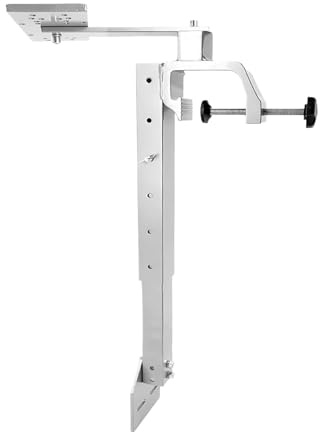 Generico Depth Sounder Support, 360 Degrees Rotating Telescopic Outdoor Equipment | for Mounting Depth Sounder | for Boat Marine Environment Water Paddle Console Deck Exterior