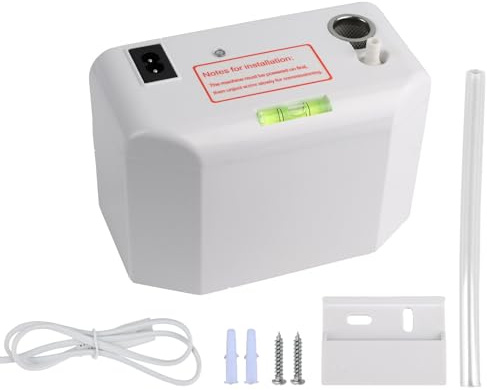 Bomba de Condensados Aire Acondicionado, Bomba de Condensado 24L/H | con Alarma ce Desbordamiento, Automática Silenciosa con Manguera 5m/Depósito Agua ce 200ml para Aires Acondicionados ce 8KW