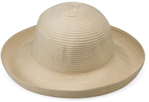 Wallaroo Women’s Sydney Sun Hat (Ivory) - UPF 30+ Sun Protection, Wide Brim, Packable & Adjustable, Lightweight, Soft, Comfortable, Breathable, Perfect for Travel, Beach, Outdoor, Everyday Wear