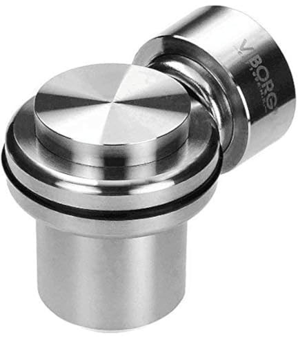 VIBORG Acier inoxydable 304 arrêt de porte magnétique sol butoir de porte sol magnetique butée de porte magnétique sol