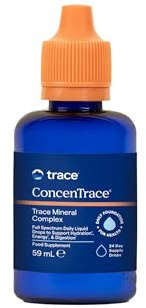 Trace Minerals, 40 000 Volts!, Concentré d'Électrolytes, 237 ml, Mélange de Minéraux, Sans Gluten, Sans Soja, Vegan