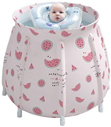 Tragbare Badewanne Erwachsene No-Silp-Badewanne Faltbare Badewanne Freistehendes Badewannenfass mit einfachem Abfluss Platzsparendes Duschbecken for Erwachsene Kinder Kinder groß (Color : B, Size : 65