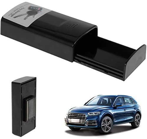Eummy key Magnetic Box Black Plastic Cases with Strong Magnets Hide Key Holder Safe Emergency Storage for Car Home