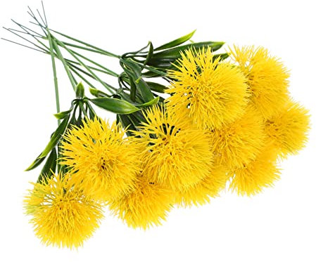LIFKOME 10St künstlicher Löwenzahn Tischdekoration für die Hochzeit Kunstpflanzen künstliche Blumen Hochzeitsdekorationen lebensechter Löwenzahn künstliche Löwenzahndekoration die Blumen