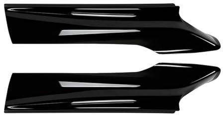 Front Spoiler Lippe Für 5 Series F10 F11 Sport 2011–2017 Auto-Frontsplitter-Lippenspoiler Eckverkleidung Splitter-Spoiler Frontspoiler 1 Paar(Glossy Black)
