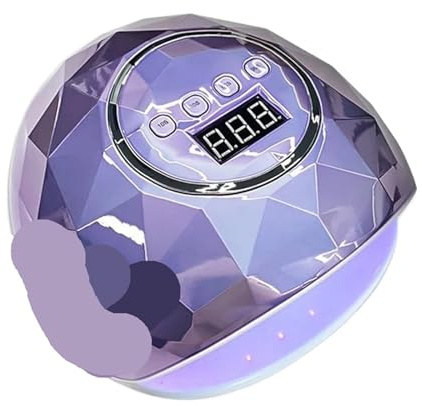 Lampada UV LED da 86 W for manicure con 39 LED, lampada for asciugatura rapida delle unghie, lampada fotopolimerizzante for tutti gli smalti in gel.(Purple)