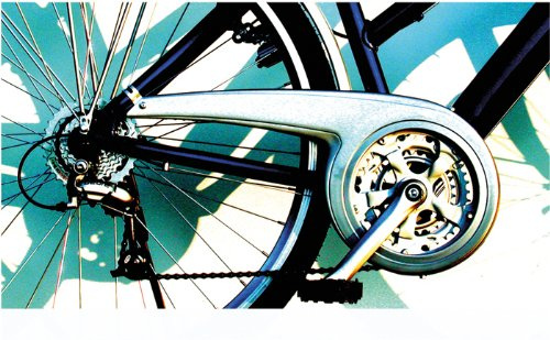 DEKAFORM Fahrrad Kettenschutz Performance Line ATB MTB 230-2 bis 48 Zähne*Silber