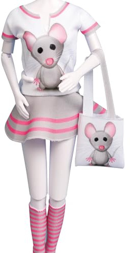 Dress your doll - Puppenkleider selber machen - Level 1 - Tiny Mouse