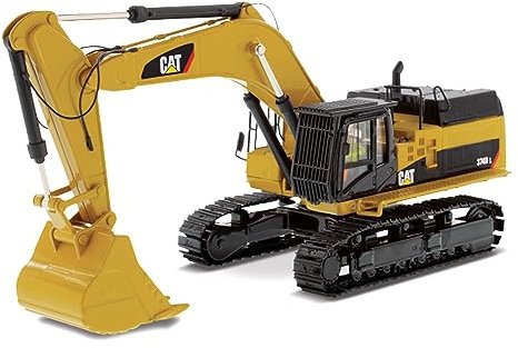 Diecast Masters 85274 - Cat 374D L Hydraulikbagger, Maßsatb 1:50, ab 14 Jahren, in Blechdose, für Sammler geeignet