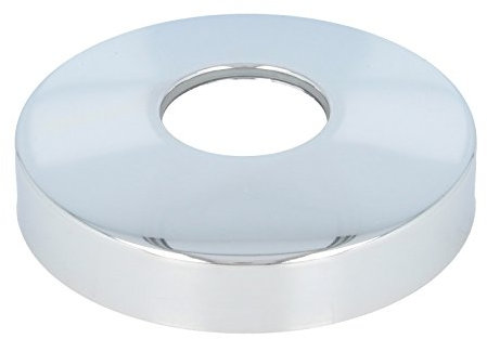 tecuro Siphonrosette Innen-Ø 32 mm x Außen-Ø 90 mm x Höhe 20 mm, Messing verchromt