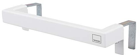 Yamazaki 2853 Tower Towel Hanger, White, Steel, 19 x 67 x 4 cm