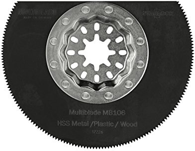 Multiblade Starlock Universell HSS Segmentsägeblatt 85mm (Holz, Metall, Kunststoff, Kitt) MB106