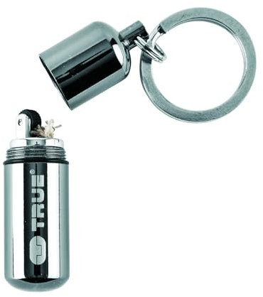 True Utility FireStash - Le Plus Petit Porte-clés Briquet étanche