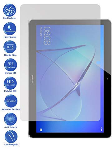 Todotumovil Protector de Pantalla Huawei Mediapad T5 10 de Cristal Templado Vidrio 9H para Tablet