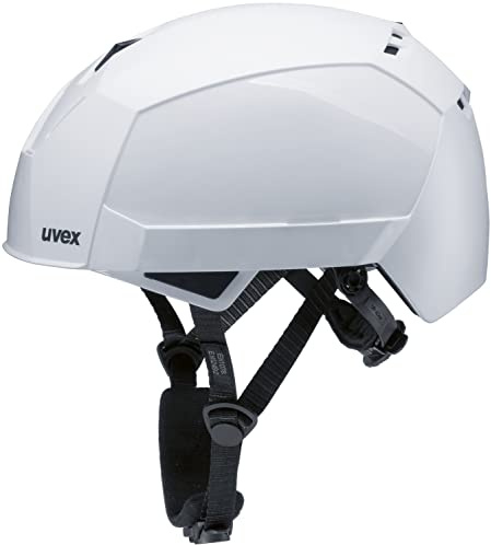 uvex perfexxion Schutzhelm - Helm für Arbeit und Bergsteigen - Weiß