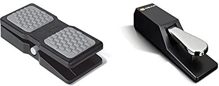 M-Audio EX-P - Expression-Fußpedal - schwarz & M-Audio SP-2 - Universal Sustain Pedal mit Piano Style Action, das ideale Zubehör