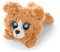 NICI Glubschis: Das Original – Glubschis Hund Lollidog 15cm – Liegender Kuscheltier Hund mit großen Augen – Flauschiges Plüschtier mit großen Glitzeraugen – Schmusetier für Kuscheltierliebhaber