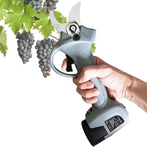 Cesoie Elettriche Professionali per Potatura Forbici Elettriche Portatili Cesoie Potatore per Rami di Albero da 32mm con Batteria Al Litio per Potatura