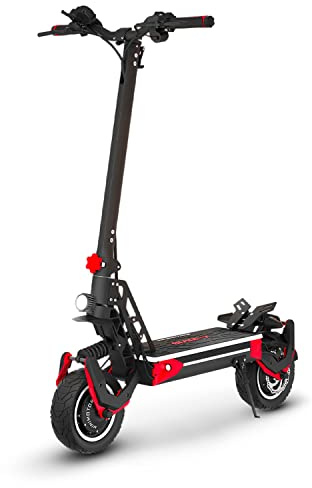 Zusammenklappbarer Elektroroller Teverun Blade X Dual, 500 W Motor, gedrosselte Geschwindigkeit 20 km/h, Reichweite 65 Kilometer, großes Farbdisplay und NFC-Startfunktion