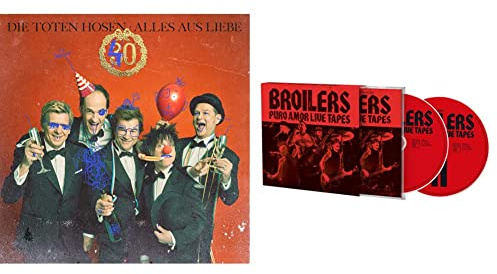 Alles aus Liebe: 40 Jahre Die Toten Hosen (Jewelcase) & Puro Amor Live Tapes Limitierte Erstauflage im Pappschuber)