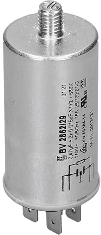 LUTH Premium Profi Parts Entstörschutz 0,47µf Kondensator kompatibel mit Miele 3123851 für Herde Trockner Waschmaschinen