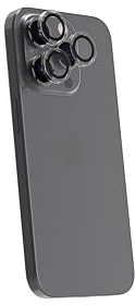 Tiger Glass Plus Camera Ring IPHONE 15 PRO/15 Pro Max - Protection Objectif Photo - Résistant 9H - Garantie qualité Photo clarté absolue - Applicateur Pose Facile et précise
