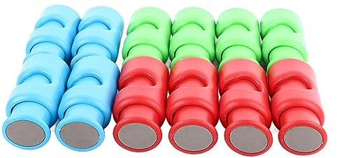 TOPINCN 12Pcs Bread Bag Clips, ABS Plastic Sealing Clips Food Bags Grip Sticks Bag Sealers Snack Closure Clip Bag Clips Food Clips Plastic Sealing Clip for Bread Colorful