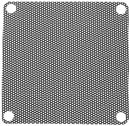 QUARKZMAN 20 stycken PC-dammfilter, 70 mm x 70 mm PVC datorhölje kylare dammskydd galler fläktgaller för datorchassi-högtalare, svart