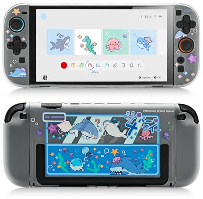 GeekShare Coque De Protection pour Switch 2, Coque en PC Rigide, Etui Antidérapant, Anti-Rayures Et Résistante À l'usure, Compatible avec La Station d'accueil