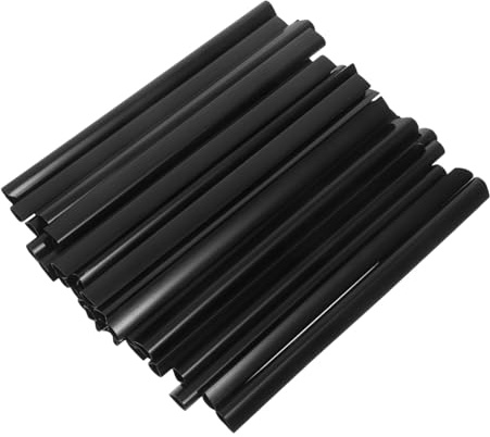 Supvox 30 Stück PVC Montageklammern für Sichtschutzstreifen Wetterfeste Gartenzaun-Klemmen für Doppelstangen Windschutz und Privatsphäre Robuste Befestigung für Zaunpaneele und