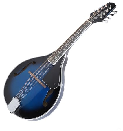 SUNGOOYUE Mandolina Estilo A, Instrumento Acústico de 8 Cuerdas con Afinadores Cromados para Principiantes Estudiantes Músicos Profesionales