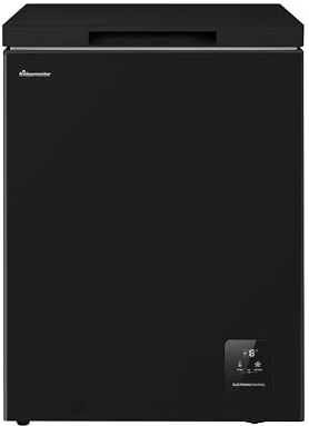 Fridgemaster MCF145EB 141L Chester Freezer 4 Star Freezer Rating - 55.9D x 60.6W x 85.8H cm - E Rated