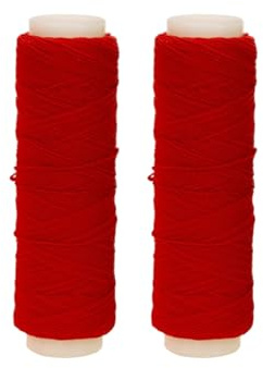 YIZITU Fil d'attache De Mouche Flexible 0.4mm 30m Ligne À Haute Visibilité Ligne d'attache en Nylon Résistant À l'abrasion pour La Pêche À La Ligne