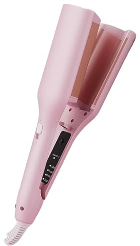 Fer à friser - Fer à friser pour cheveux longs | Bigoudis électriques à ions négatifs pour femmes | Outil de coiffure portable avec ions négatifs pour salon, maison, voyage,