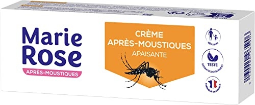 MARIE ROSE Crème Apaisante, Après-Moustique, Sensation de Fraîcheur, 50ml
